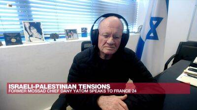 Benjamin Netanyahu - Israel judicial reforms: Ex-Mossad chief Yatom warns of 'dictatorship' - france24.com - France - Israel - Palestine - area West Bank