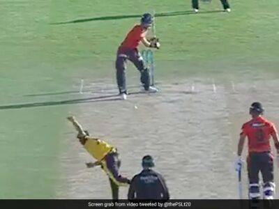 Shaheen Afridi - Watch: Shaheen Afridi Smashes 5 Sixes En Route Maiden T20 Half-Century In PSL - sports.ndtv.com - Pakistan -  Lahore - county Kings