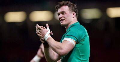 Josh van der Flier: Ireland would be ‘naive’ to talk about the Grand Slam now