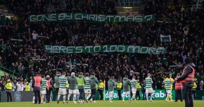 Green Brigade reveal special Celtic banner for Ange as they riff on doomsayer prediction