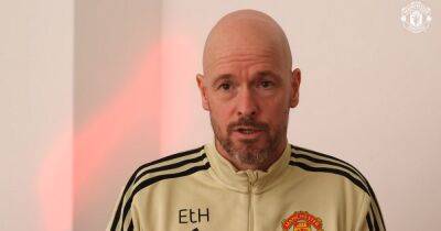 'We let them down' - Erik ten Hag sends message to Manchester United fans