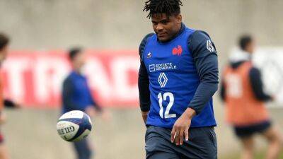 Antoine Dupont - Fabien Galthie - Matthieu Jalibert - Romain Ntamack - Anthony Jelonch - Cyril Baille - Paul Willemse - England Rugby - Gregory Alldritt - Damian Penaud - Charles Ollivon - Jonathan Danty - Julien Marchand - Romain Taofifenua - France recall fit-again Danty for England clash - rte.ie - France - Scotland - Ireland - county Thomas