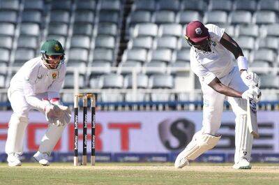 Holder rearguard keeps Windies in contest as Proteas struggle to wrap up tail