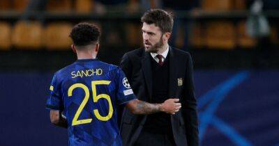 What Jadon Sancho told Middlesbrough star about former Manchester United ace Michael Carrick