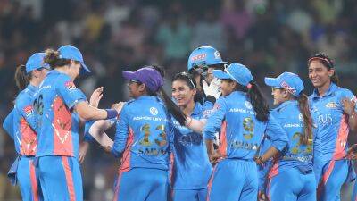 Meg Lanning - Harmanpreet Kaur - Hayley Matthews - Issy Wong - WPL 2023, DC vs MI: Mumbai Indians Consolidate Top Spot With 8-Wicket Thrashing Of Delhi Capitals - sports.ndtv.com - India -  Delhi