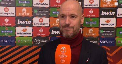 Erik ten Hag explains shock decision to name unchanged Manchester United team after Anfield