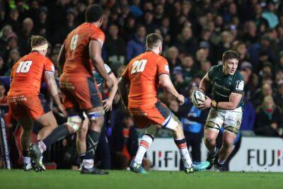 Jamie Ritchie - Jasper Wiese - Emiliano Boffelli - Springbok star Wiese impresses off the bench to steer Leicester to Champions Cup quarters - news24.com - Argentina - South Africa