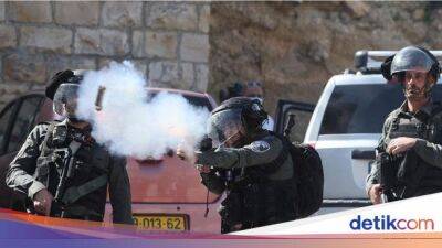 Viral Israel Serang Laga Sepakbola di Palestina dengan Gas Air Mata