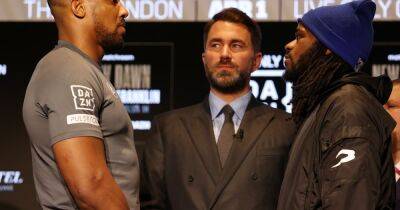 When is Anthony Joshua vs Jermaine Franklin? Date, TV price and undercard fights