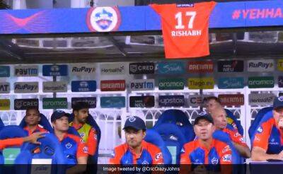 IPL 2023: Delhi Capitals' Unique Gesture For Rishabh Pant Leaves Twitter Emotional
