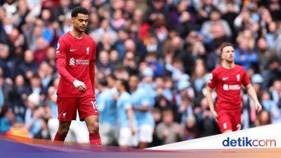 Kevin De-Bruyne - Julian Alvarez - Cody Gakpo - Ilkay Guendogan - Liga Inggris - Liverpool Frustrasi - sport.detik.com - Manchester -  Man - Liverpool