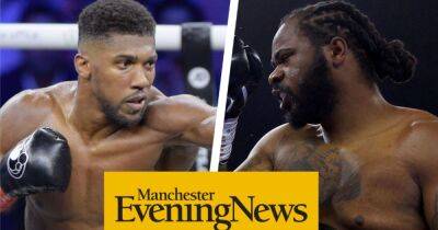 Anthony Joshua - Campbell Hatton - Fabio Wardley - Jermaine Franklin - Anthony Joshua vs Jermaine Franklin LIVE: Start time, TV channel and undercard results - manchestereveningnews.co.uk - Britain - Switzerland - London - county Martin - county Charles
