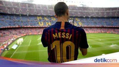 Jersey Nomor 10 Barcelona Menanti Dipakai Messi (Lagi)