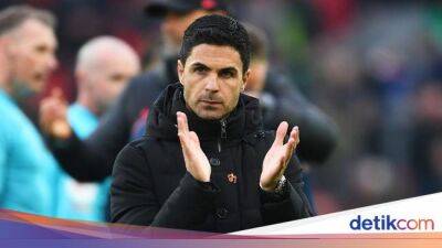 Mikel Arteta - Gabriel Jesus - Gabriel Martinelli - Aaron Ramsdale - Roberto Firmino - Liga Inggris - Arteta Syukuri Hasil Imbang di Anfield - sport.detik.com - Manchester - Liverpool