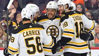 David Pastrnak - Connor Macdavid - Boston Bruins secure NHL record for single-season victories - espn.com - Washington -  Boston -  Detroit - county Wayne - county Wells - county Bay