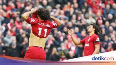 Mohamed Salah - Gabriel Jesus - Gabriel Martinelli - Roberto Firmino - Liga Inggris - Salah Oh Salah... - sport.detik.com - Manchester - Liverpool