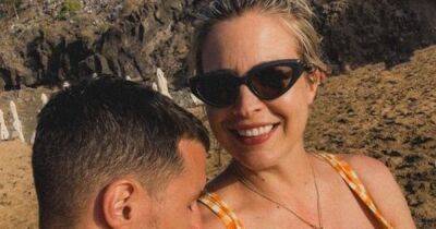 Gemma Atkinson laughing as she reveals reality behind beautiful family holiday photos