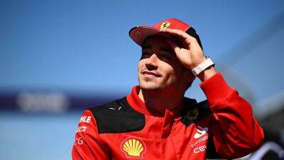 Charles Leclerc - Albert Park - F1 star Charles Leclerc pleads with fans to stop ‘ringing my bell’ after leaked address - foxnews.com - Italy - Australia - Monaco -  Monaco - county Park