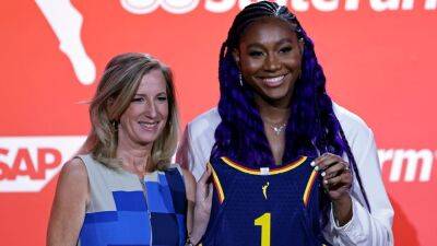 Indiana Fever select Aliyah Boston No. 1 overall in 2023 WNBA draft