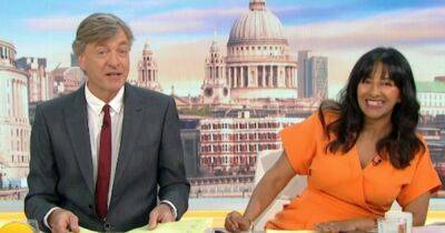 Susanna Reid - Richard Madeley - Gemma Atkinson - ITV Good Morning Britain viewers ask 'why' as Richard Madeley and Ranvir Singh caught in off-camera 'error' - manchestereveningnews.co.uk - Britain