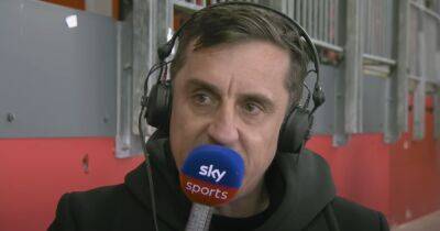 Gary Neville makes Manchester United top-four prediction