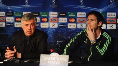 Ancelotti backs Lampard and rules out Chelsea return