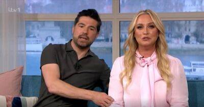 ITV This Morning's Craig Doyle fumes 'stop touching me' and says 'I'm hurt' as he gets Josie Gibson back during chat with Ellie Goulding