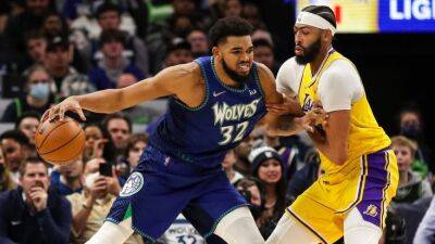 Anthony Davis - Rudy Gobert - Three things to watch, play-in edition: Timberwolves at Lakers - nbcsports.com - Los Angeles -  Karl-Anthony - state Minnesota -  Memphis - county Anderson