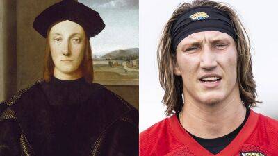 Trevor Lawrence - New Trevor Lawrence doppelganger emerges in the halls of the Uffizi Gallery - foxnews.com - Italy - Florida - Los Angeles -  Los Angeles - county Florence