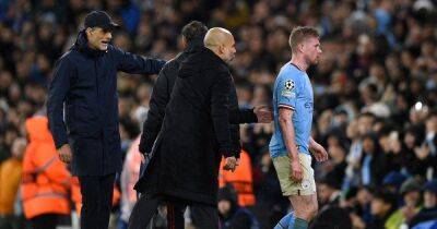 Why Kevin De Bruyne came off for Man City vs Bayern Munich