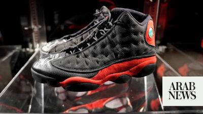 Michael Jordan sneakers fetch auction record $2.2m