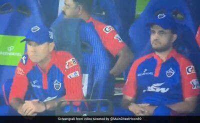 Watch: Sourav Ganguly, Ricky Ponting Left Stunned After David Warner's Wayward Throw Hurts Delhi Capitals Against Mumbai Indians In IPL 2023