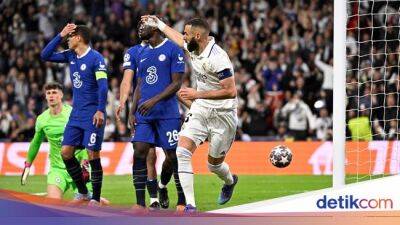 Babak Pertama Real Madrid Vs Chelsea: Benzema Bawa Los Blancos Unggul 1-0
