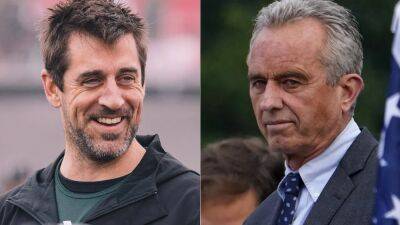 Aaron Rodgers appears to endorse RFK Jr. for president