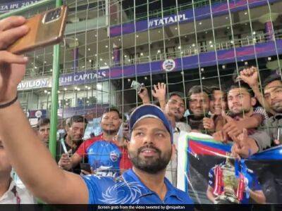 Watch: "Only One Photo...": Rohit Sharma's Selfie Session With Fans Is Pure Fun