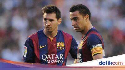 Xavi Bakal Ubah Formasi jika Messi Balik ke Barcelona?