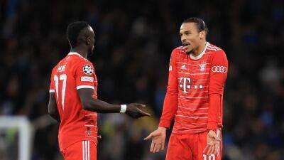 Sadio Mane dropped and fined for 'punching Leroy Sane in the face' after Champions League loss to Man City