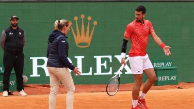 Novak Djokovic loses point at Monte Carlo Masters despite Hawk-Eye proving him right in umpire dispute