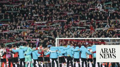Feyenoord beat Roma 1-0 in Europa League quarterfinals