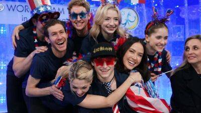 U.S. wins figure skating’s world team trophy in historic rout
