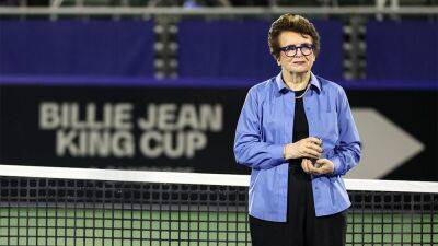 Billie Jean - Ron Desantis - Tennis legend Billie Jean King takes aim at DeSantis, 'Parental Rights in Education' law - foxnews.com - Usa - China - Austria - Florida - state Iowa - county Scott - county Palm Beach