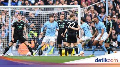Man City Ungguli Leicester 3-0 di Babak Pertama