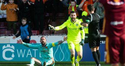 Jamie Macgrath - Kevin Van-Veen - Liam Kelly - Steven Fletcher - Nick Walsh - Stuart Kettlewell - Motherwell boss blasts VAR and ref after 'different decisions on identical Dundee United penalty claims' - dailyrecord.co.uk