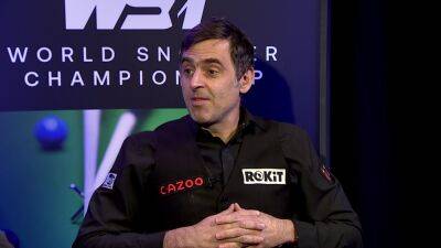 Stephen Hendry - Alan Macmanus - Ronnie O’Sullivan warns rivals he ‘loves it’ when he’s criticised one year on from Hossein Vafaei comments - eurosport.com - Iran