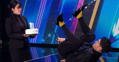 Britain's Got Talent 'reaches new low' as man blows out birthday candles and pops balloon with his farts