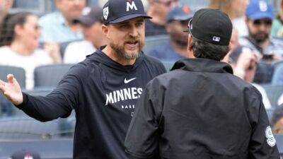 Twins manager Baldelli ejected after Yankees' rosin controversy