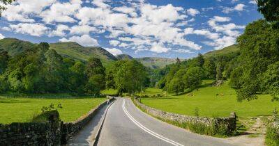The stunning Lake District road named the best in the UK