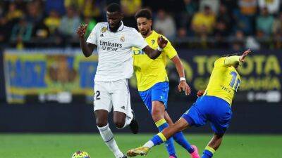 Antonio Rudiger racially abused by fans after win in Cadiz