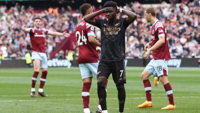 West Ham comeback dents Arsenal title charge