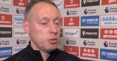 Nottingham Forest boss Steve Cooper slams 'really poor' penalty decision in Manchester United defeat
